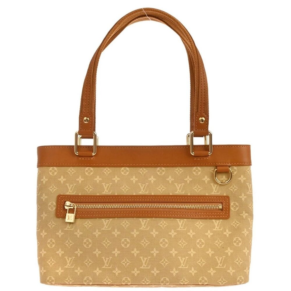 Louis Vuitton Beige Monogram Mini Lin Lucille PM Handbag M92684 SR1004 145921